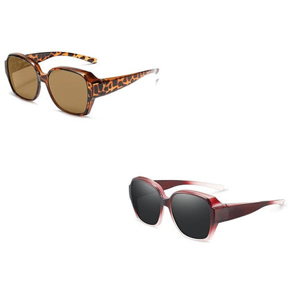 🎉LAST DAY - BUY 1 GET 1 FREE😎2026 New Polarized UV400 Protection Trendy Round Cat-eye Sunglasses 🕶️