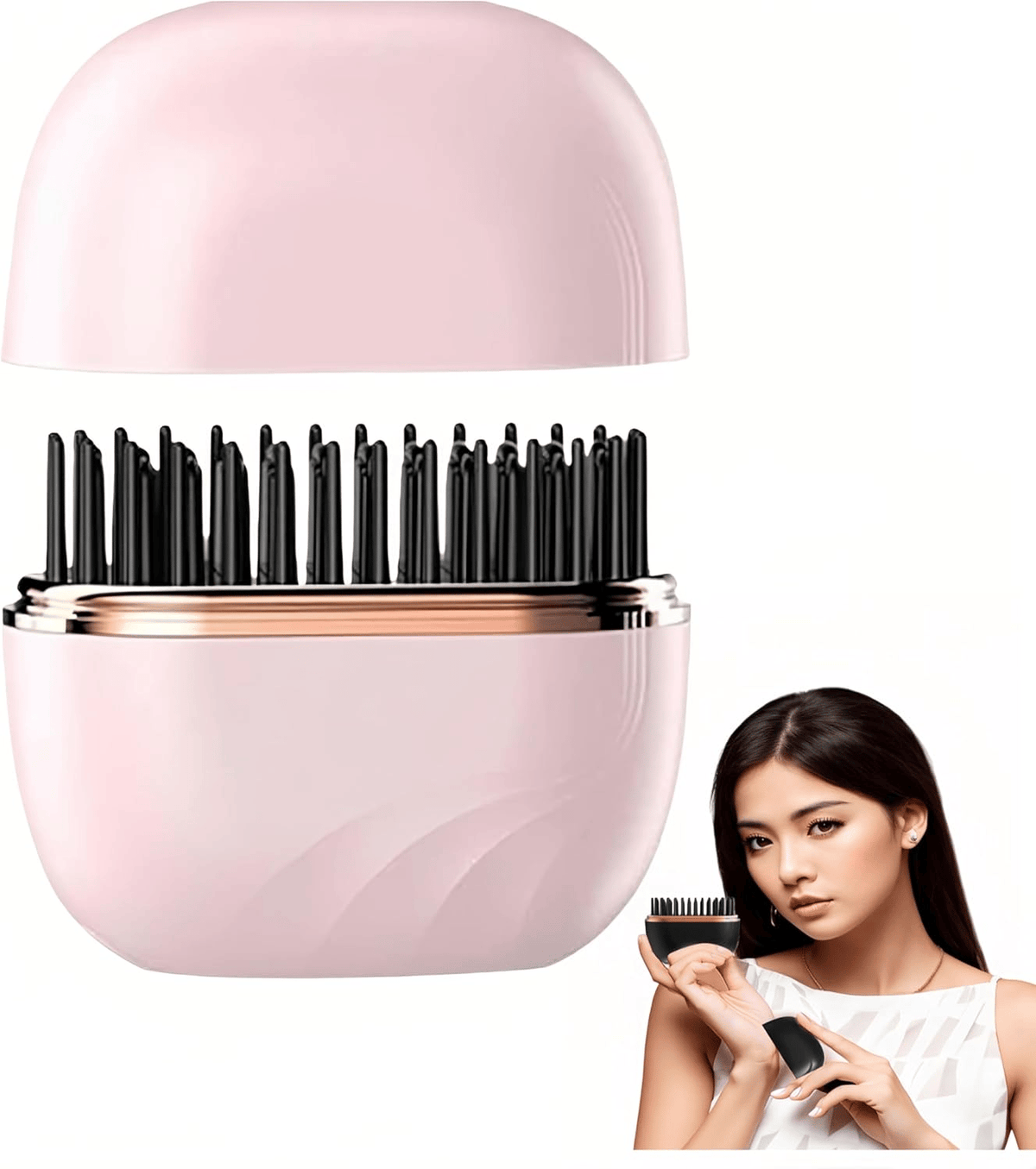🔥Mini Cordless Hair Straightener Comb