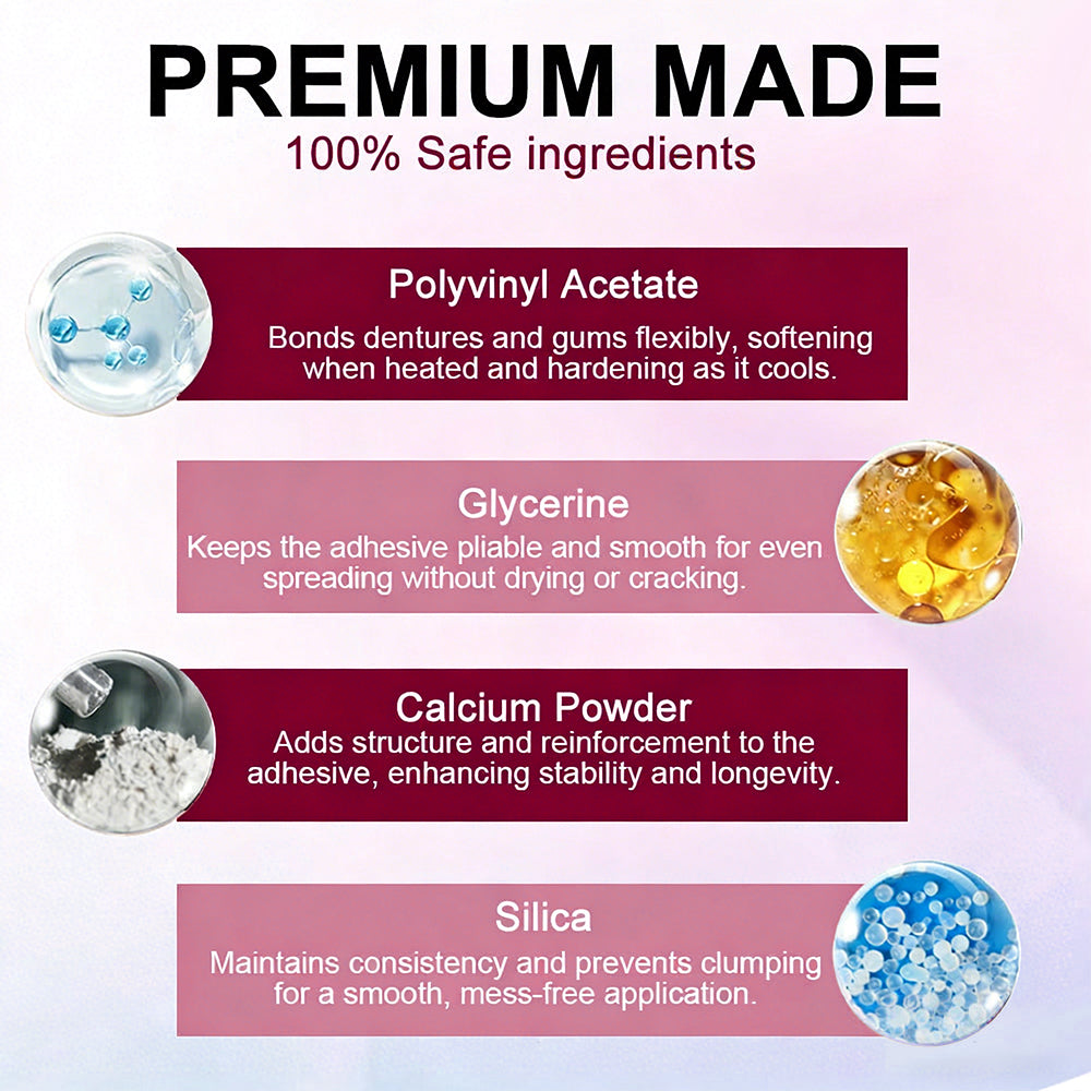 🦷 LOVILDS FirmHold Adhesive – No Slip, Lasts 4 Days🦷