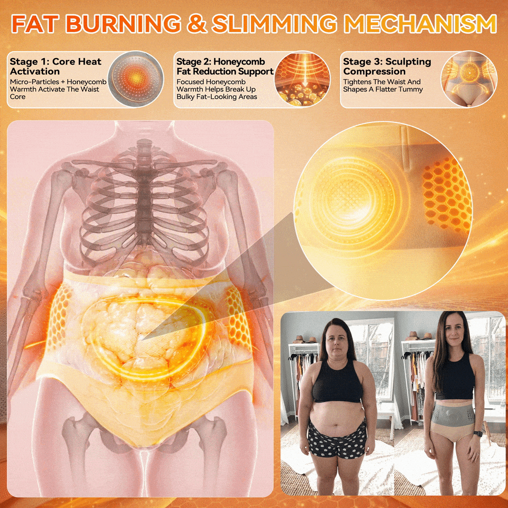 Official Brand Store | 🛡️Moringa & Berberine 4-in-1 Micro-Particle Shaping & Fat Burning Shorts✨