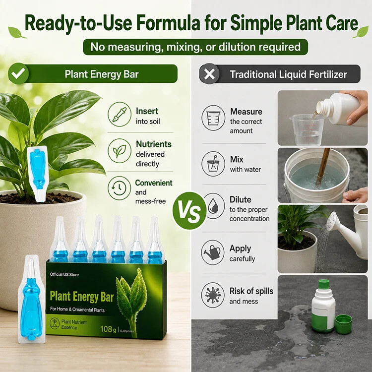 Plant Energy Bar | Boost Your Houseplants Growth Easily