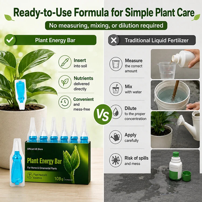 Plant Energy Bar | Boost Your Houseplants Growth Easily
