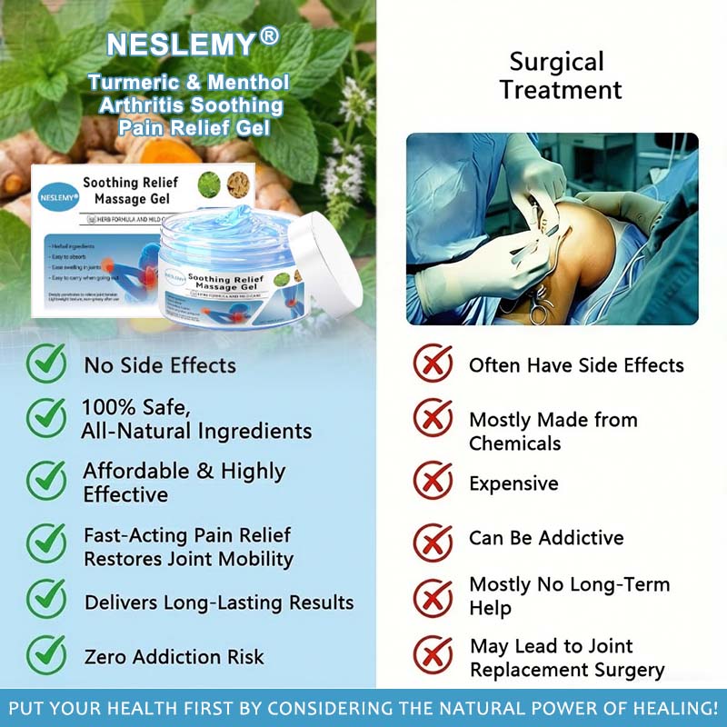 🔥Instant Pain Relief🔥 Joint Relief Gel – Natural Herbal Ointment Wellness