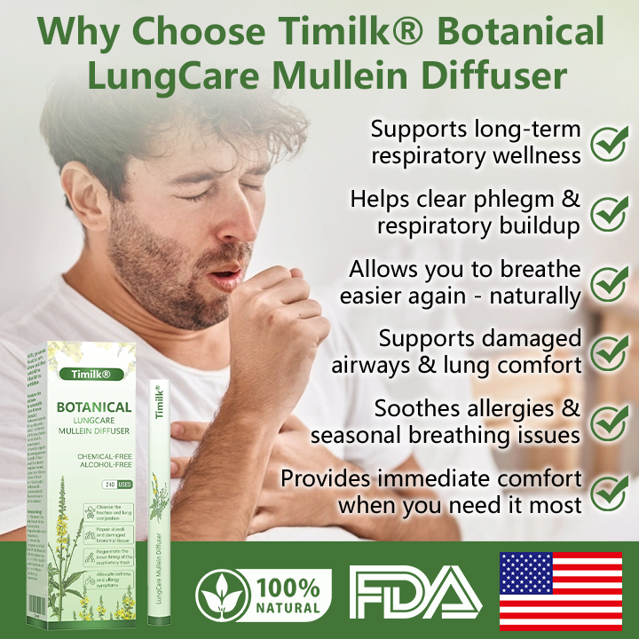 Timilk® Botanical LungCare Mullein Diffuser