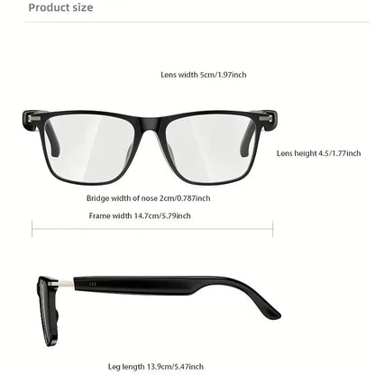 🔥 AI Interpretation Smart Glasses🕶️164-Language Translation, Photochromic Lenses,  Hands-Free Audio