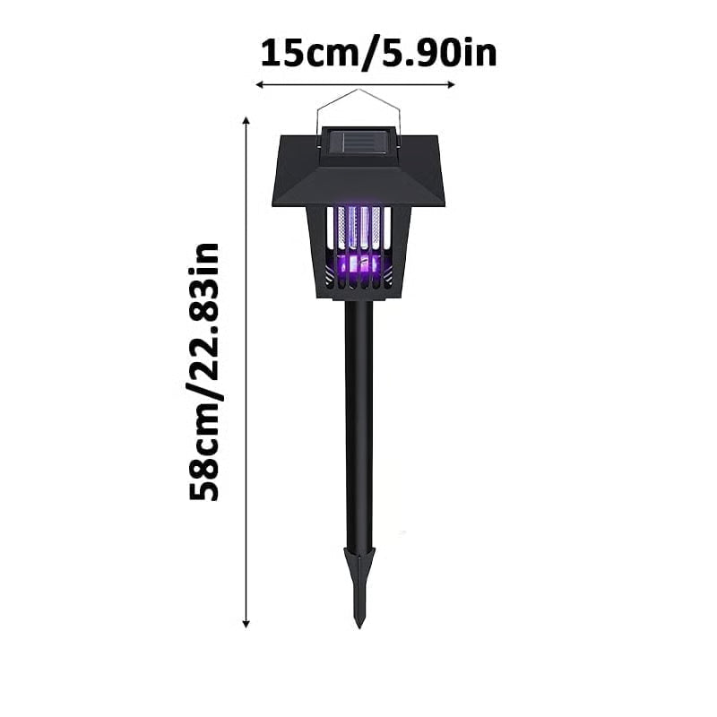 Smart Solar Dual-Mode Garden Zapper