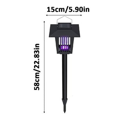 Smart Solar Dual-Mode Garden Zapper