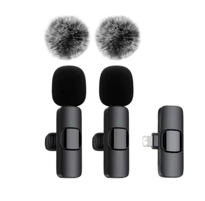 📢 50% off!! ⏰ New wireless lavalier microphone