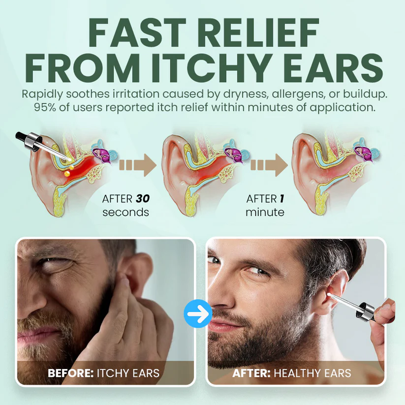 🔥FDA Approved⭐ WHO Approved🌍Ear Care Solution 👂🏼