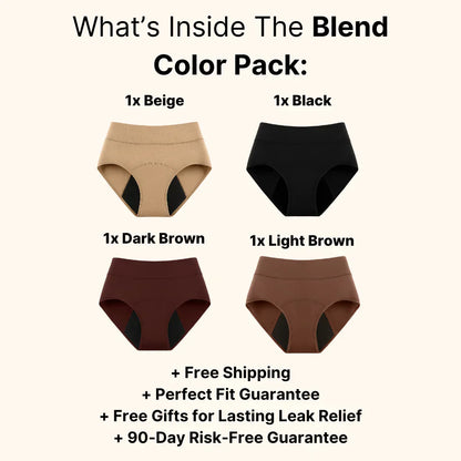 100%Leak-Proof Underwear 4-pack