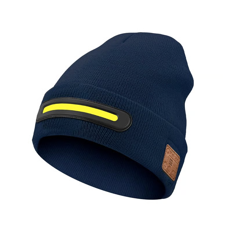 Three-Segment LED Light Smart Music Hat