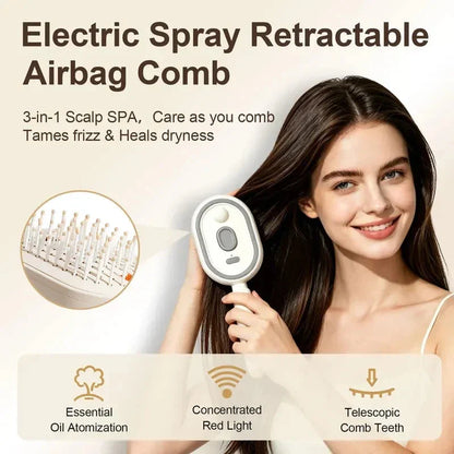 Electric Mist Massage Comb