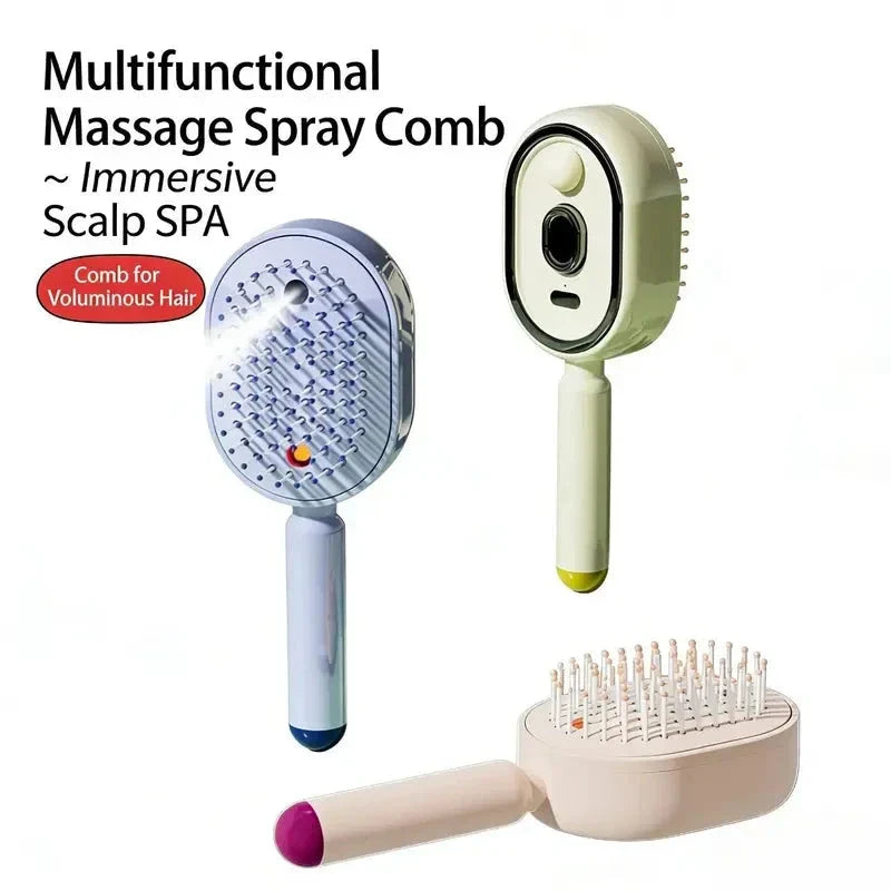 Electric Mist Massage Comb