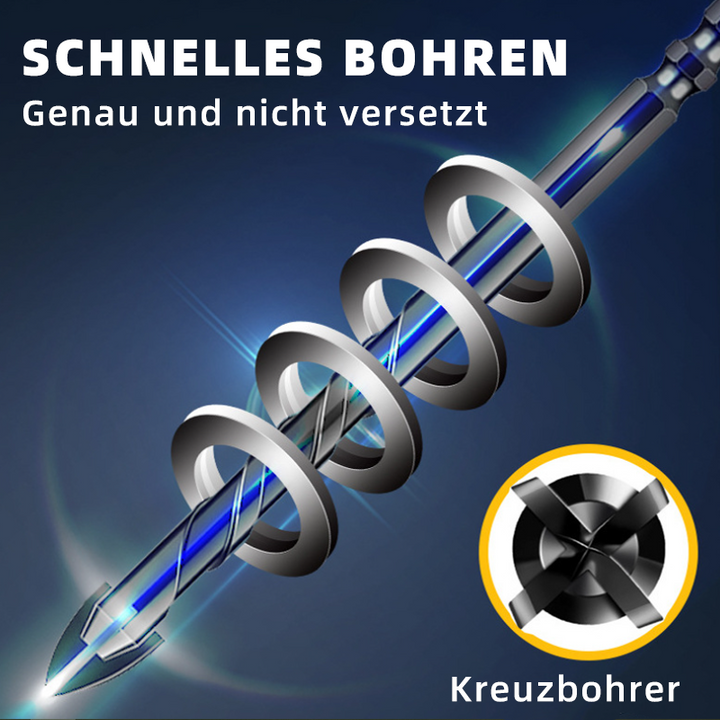 Wolframkarbid-Bohrer-Satz