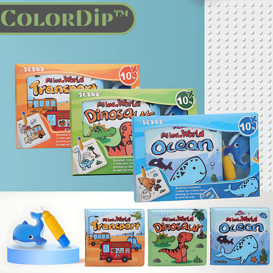 ColorDip™ - Wiederverwendbares magisches Wasser-Zeichenbuch