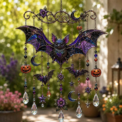 🔥Last Day 49% OFF - Halloween Suncatcher Wind Chime