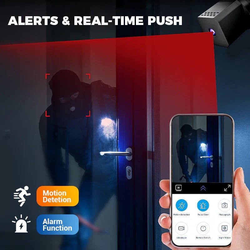 🔥New Hot Selling❤️‍🔥 Mini Smart HD Night Vision Security Camera