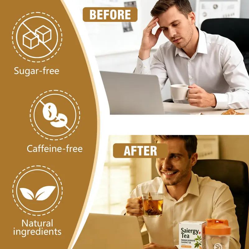 🔥【BOGO Deal】Loaded Tea Energy Drink Mix ，( Saipin FREE Shaker) No Sugar Clean Focus Calm Power for Work Gym On The Go，4X Active Power Healthy