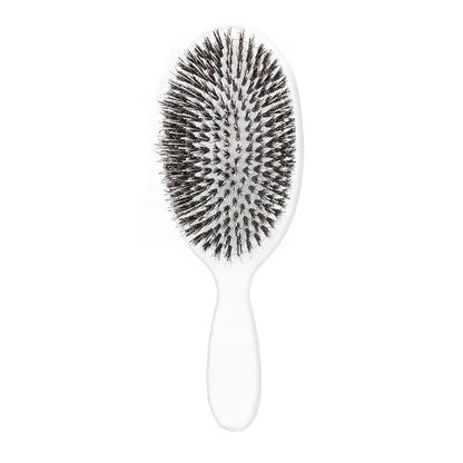 Viral World-Famous 5x Sold Out Paddle Brush - Smoother, Stronger, Shinier Hair - Boar Bristle Brush with Nylon Bristles and Microsphere Massaging Tips
