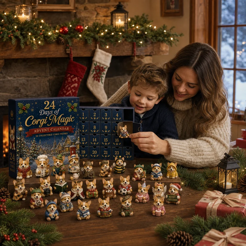2026 British Corgi Advent Calendar – 24 Collectible Figurines