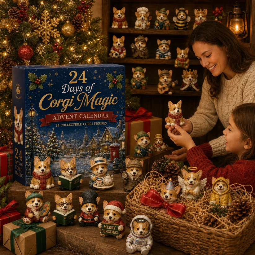 2026 British Corgi Advent Calendar – 24 Collectible Figurines