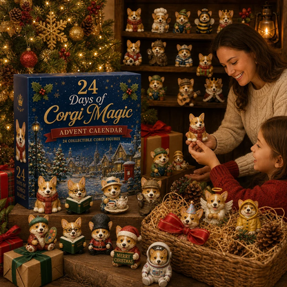 2026 British Corgi Advent Calendar – 24 Collectible Figurines