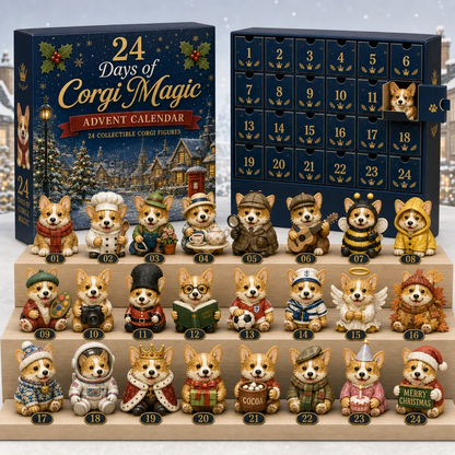 2026 British Corgi Advent Calendar – 24 Collectible Figurines
