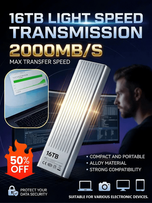 Portable High-Speed SSD Solid-State Drive