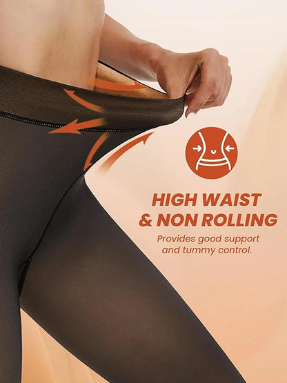 MAGIC Bare-Leg Look Fleece Lined Tights