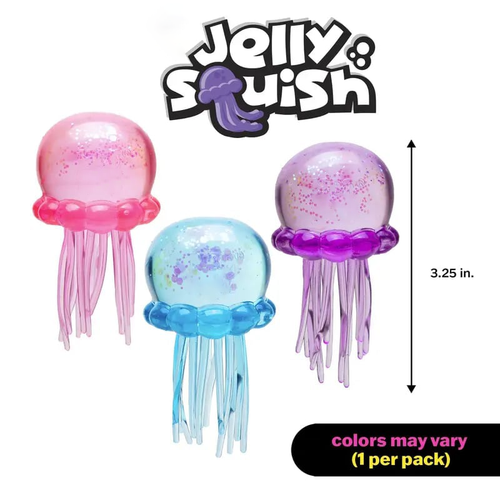 Jelly Squish – Soft Gel-Filled Sensory Squeeze Toy for Home, Office & Travel