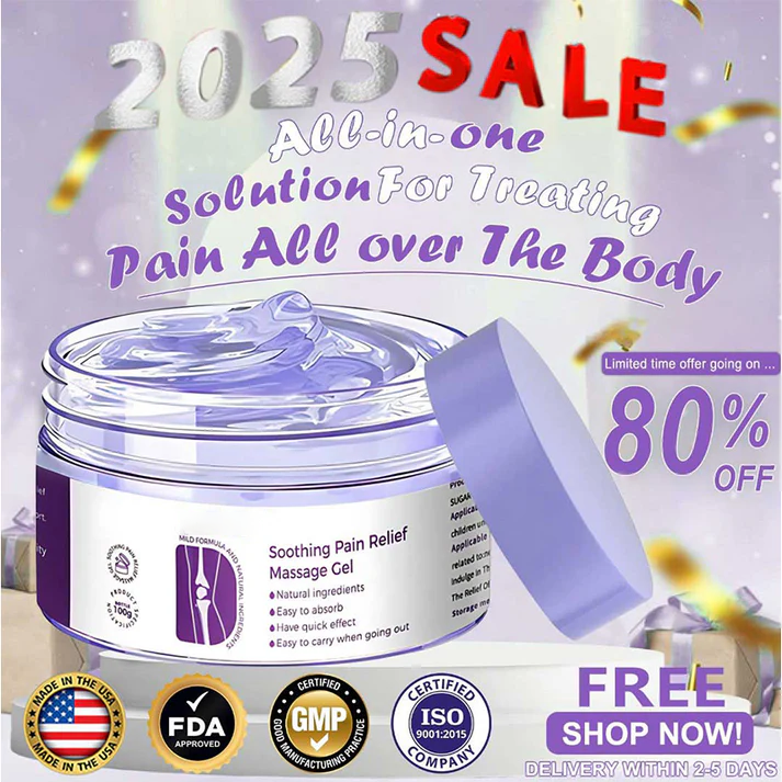 ⏰Black Friday Limited-Time Special Offer: BUY 1 GET 1 FREE🔥 Turmeric & Emu Oil Arthritis Soothing Pain Relief Massage Gel 👨‍⚕️ American Osteopathic Association (AOA) Approved