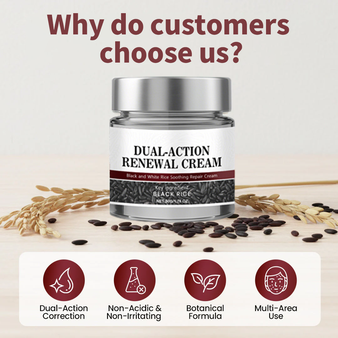 🎅CHRISTMAS HOT SALE Ends Today: 70% OFF!-Dual-Action Renewal Cream