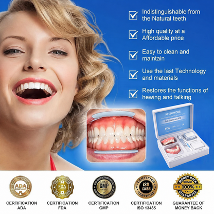 ⏰ Premium Custom Denture Set 🦷— Today's Special Offer | 😀Smile with Confidence|Buy 2 Get 1 Free