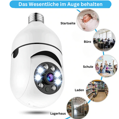 SpyBulb™ - Sicherheit Wifi Glühbirne Kamera