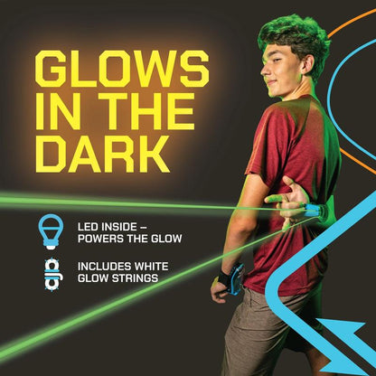 49% OFF This Week Promotions🎉🎉World's First String Launching Webshooter that Glows-In-the-Dark