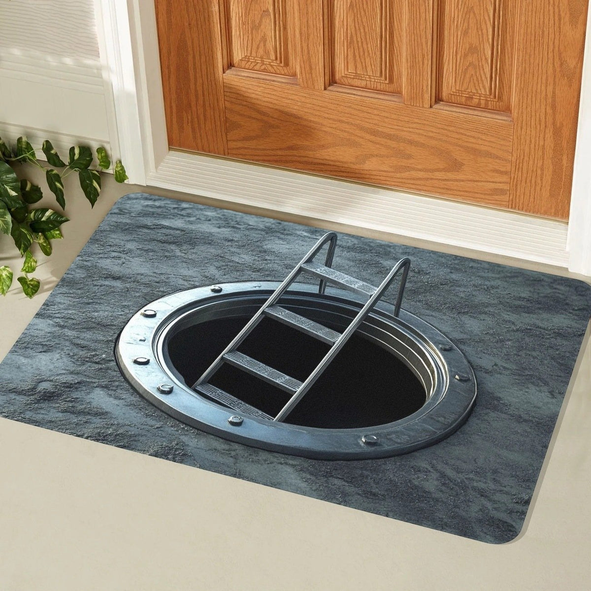 ✨Endless Abyss Illusion Doormat – Mind-Bending 3D Visual Effect