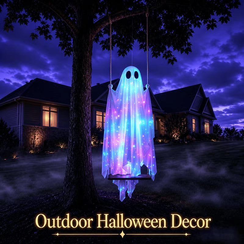 Halloween Hanging Swing Ghost