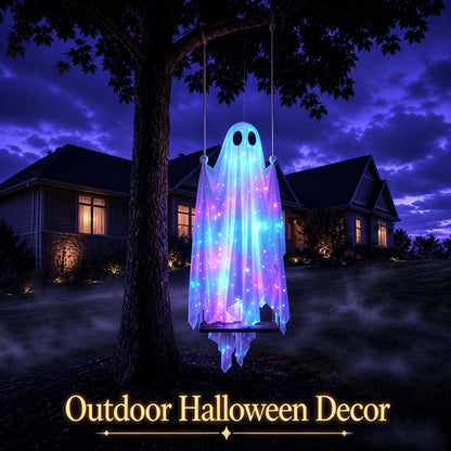Halloween Hanging Swing Ghost