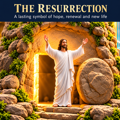 ✝️The Story of Jesus in 6 Scenes Cross Lamp