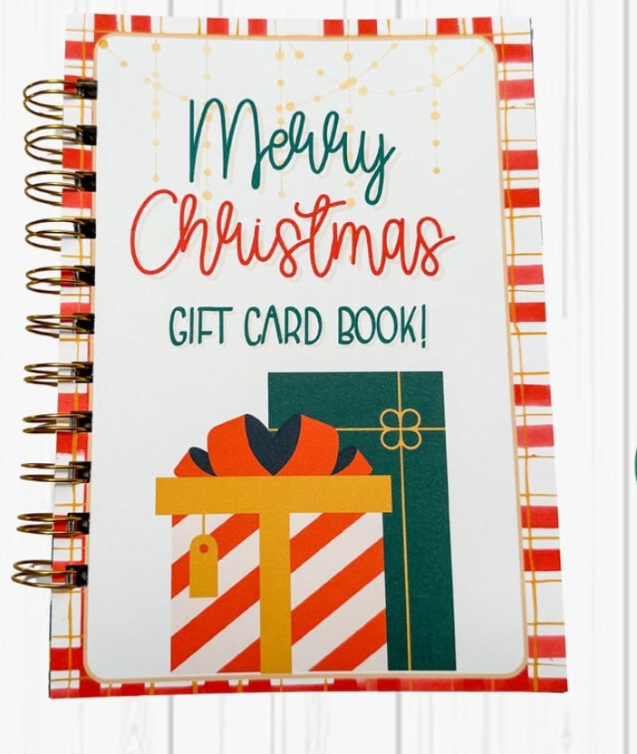 🎁🎅Christmas Gift Card Book