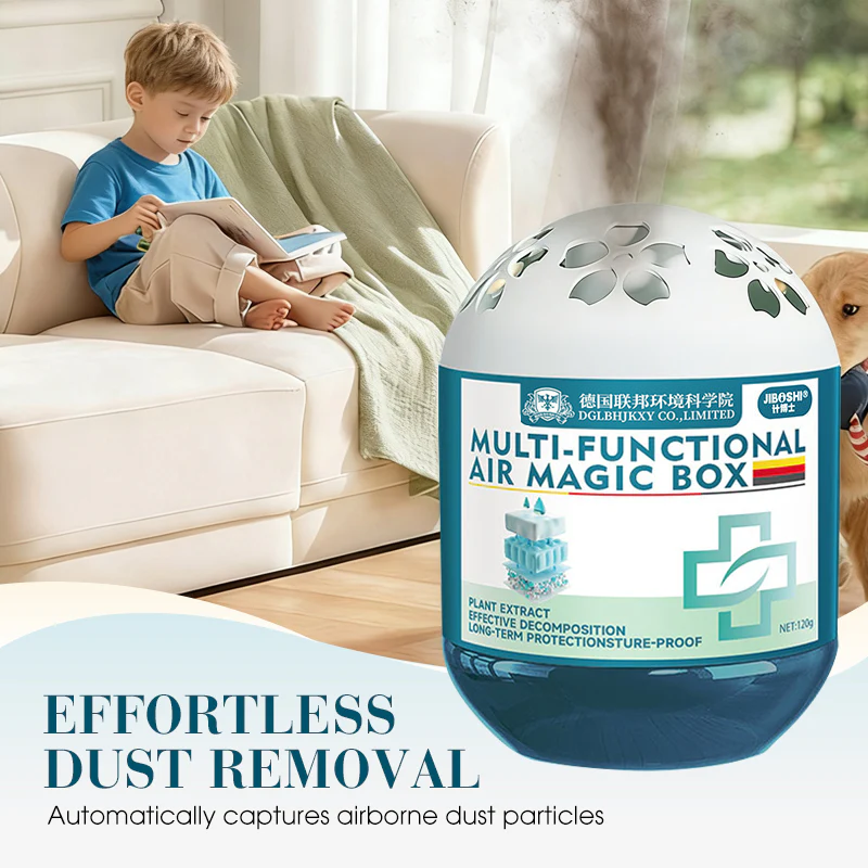 🖤2026 NewYear · 40% OFF🖤Indoor Air Purification Dust Removal Magic Box🏠🌿