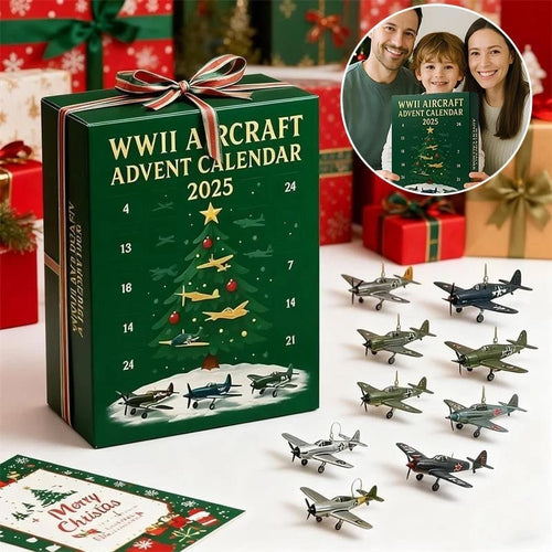 🔥2025 Aircraft Advent Calendar World War II Plane
