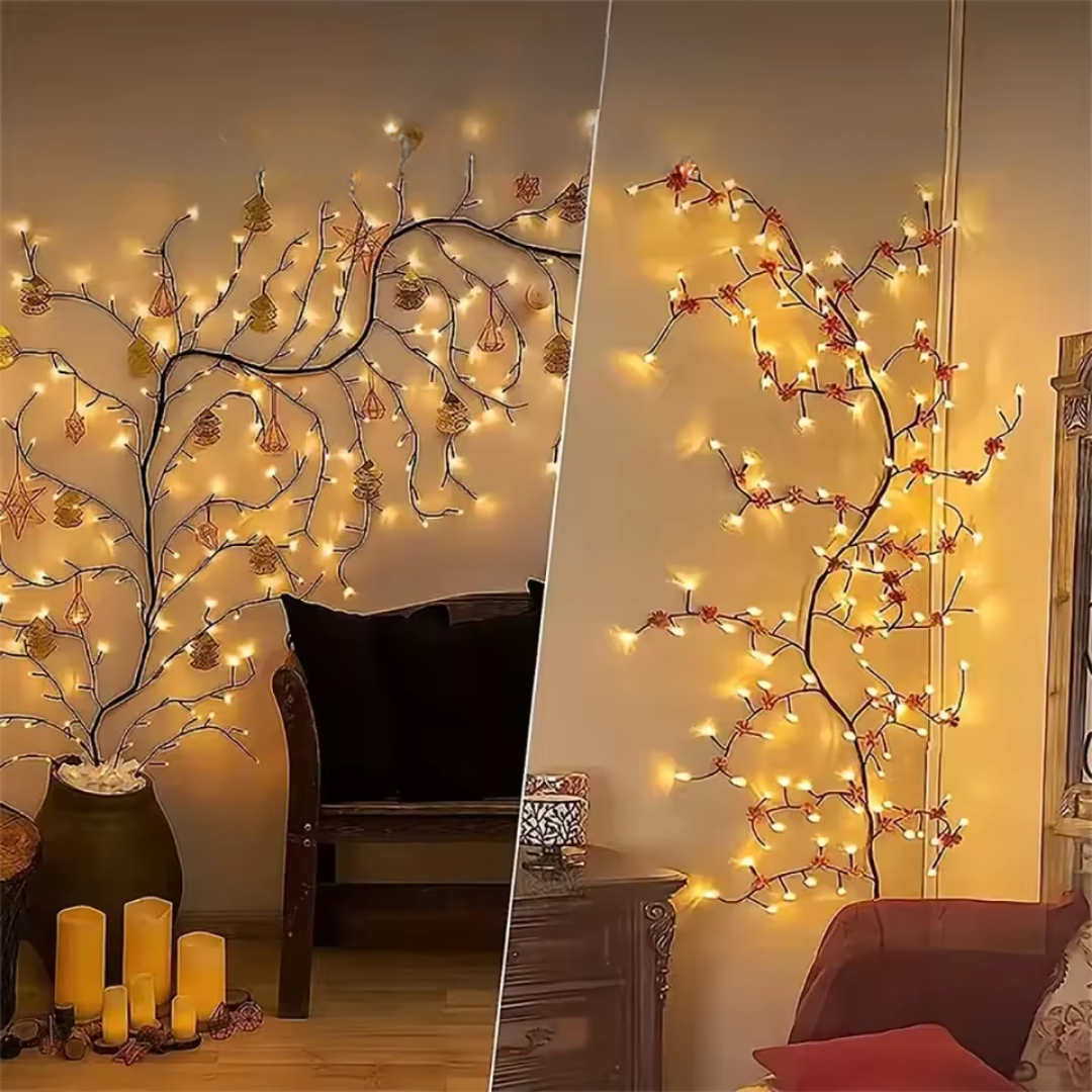 - Verzauberte Weidenreben-Lichter