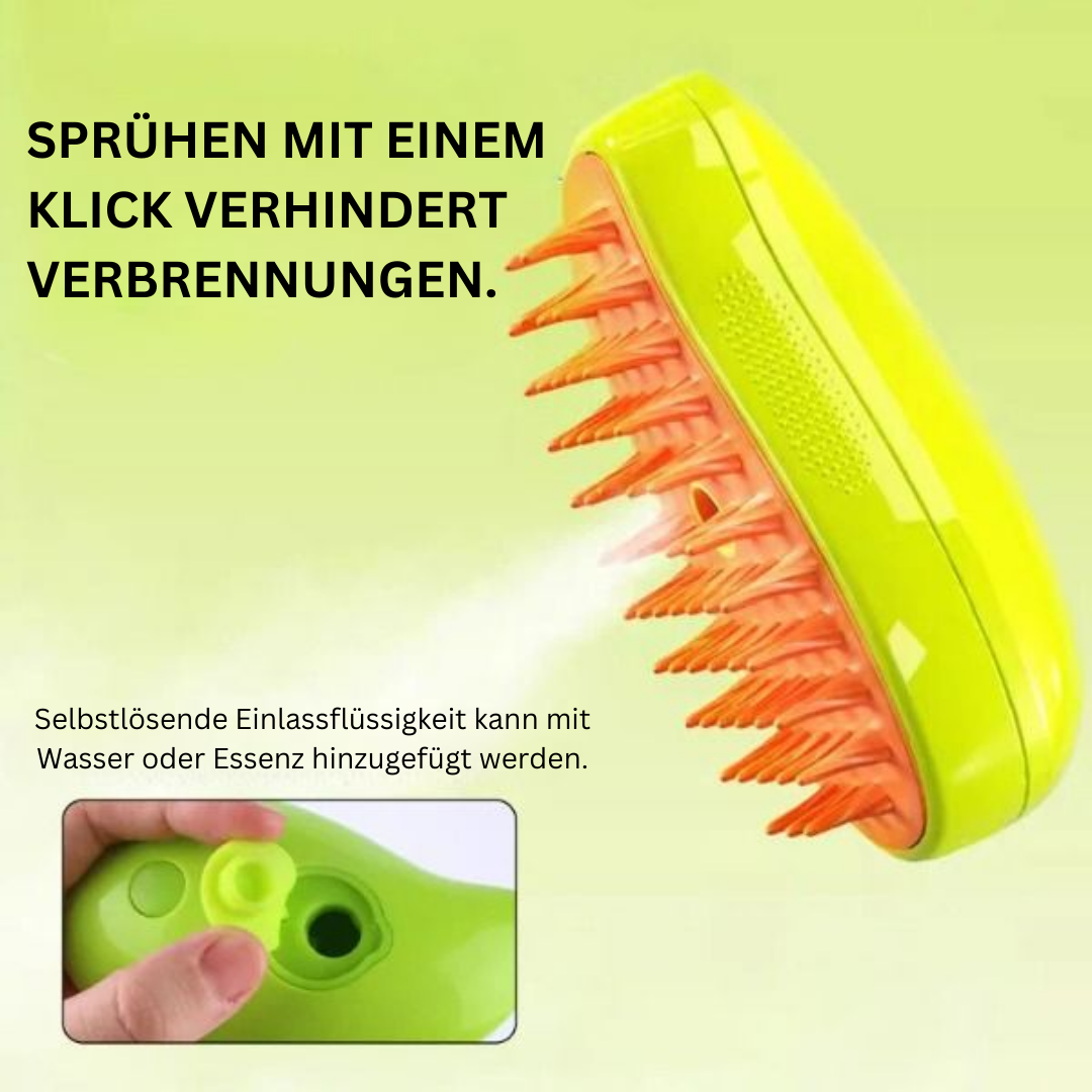 Wasserspray-Massagekamm