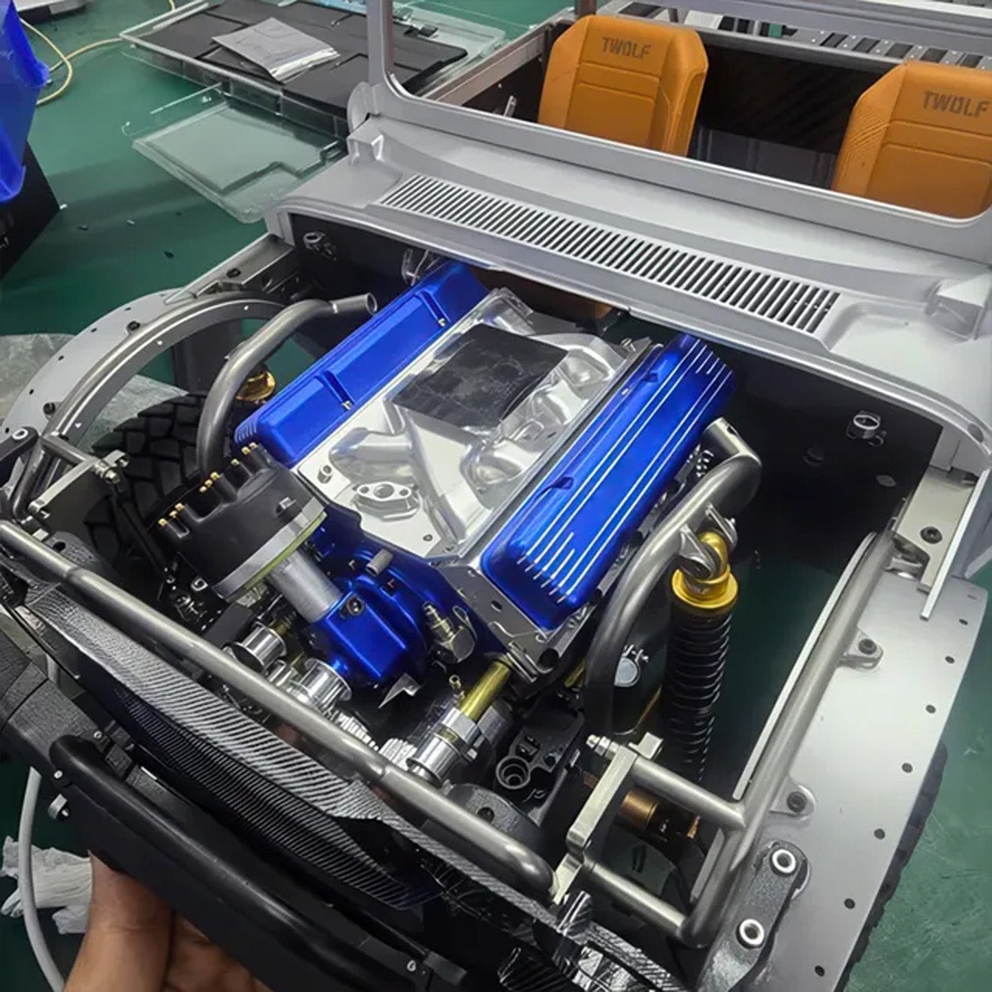 🎉 Pre Christmas Sale 70% OFF 🔥 GasOline OHV V8 Small Block Engine Model Kits