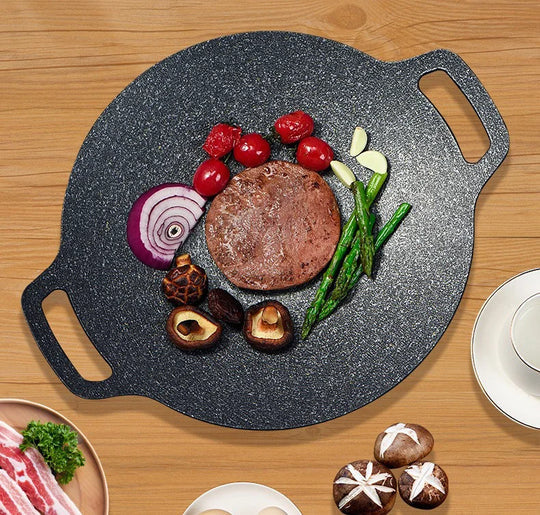 Antihaft-Stein-Grillpfanne