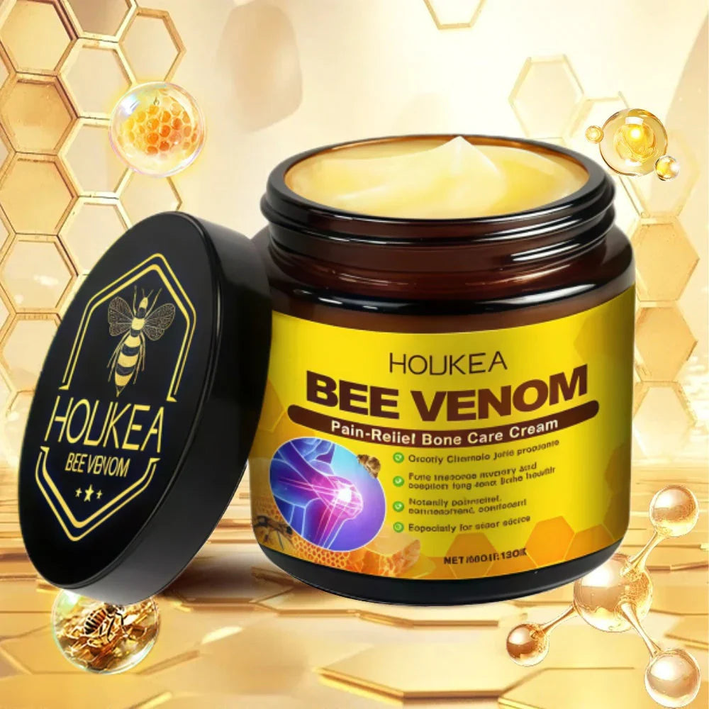 HOUKEA® Bee Venom Pain-Relief Bone Healing Cream ⏰(Specially for older adults)