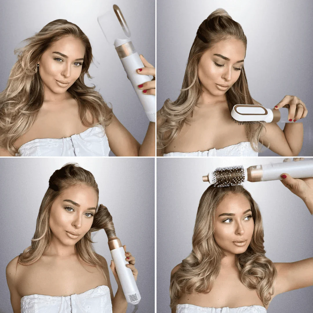 5-in-1-Haartrockner-Bürste