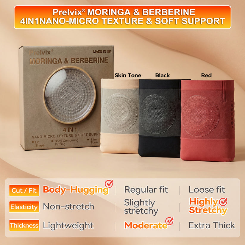 Official Brand Store | 🛡️Moringa & Berberine 4-in-1 Micro-Particle Shaping & Fat Burning Shorts✨
