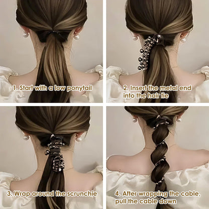 🎉🎁No Damage Soft Elastic Spiral Hair Ties